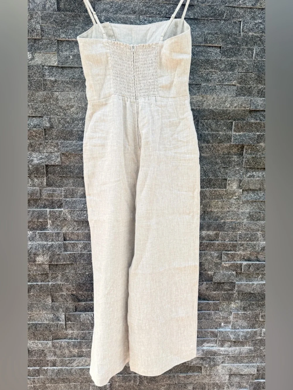 Reformation 100% Linen Jumpsuit - Picture 2 of 7